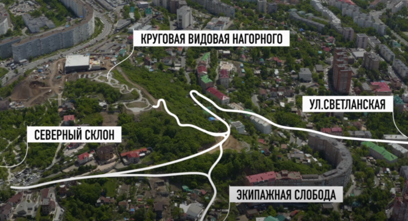 Благоустройство Нагорного парка во Владивостоке выходит на финишную прямую