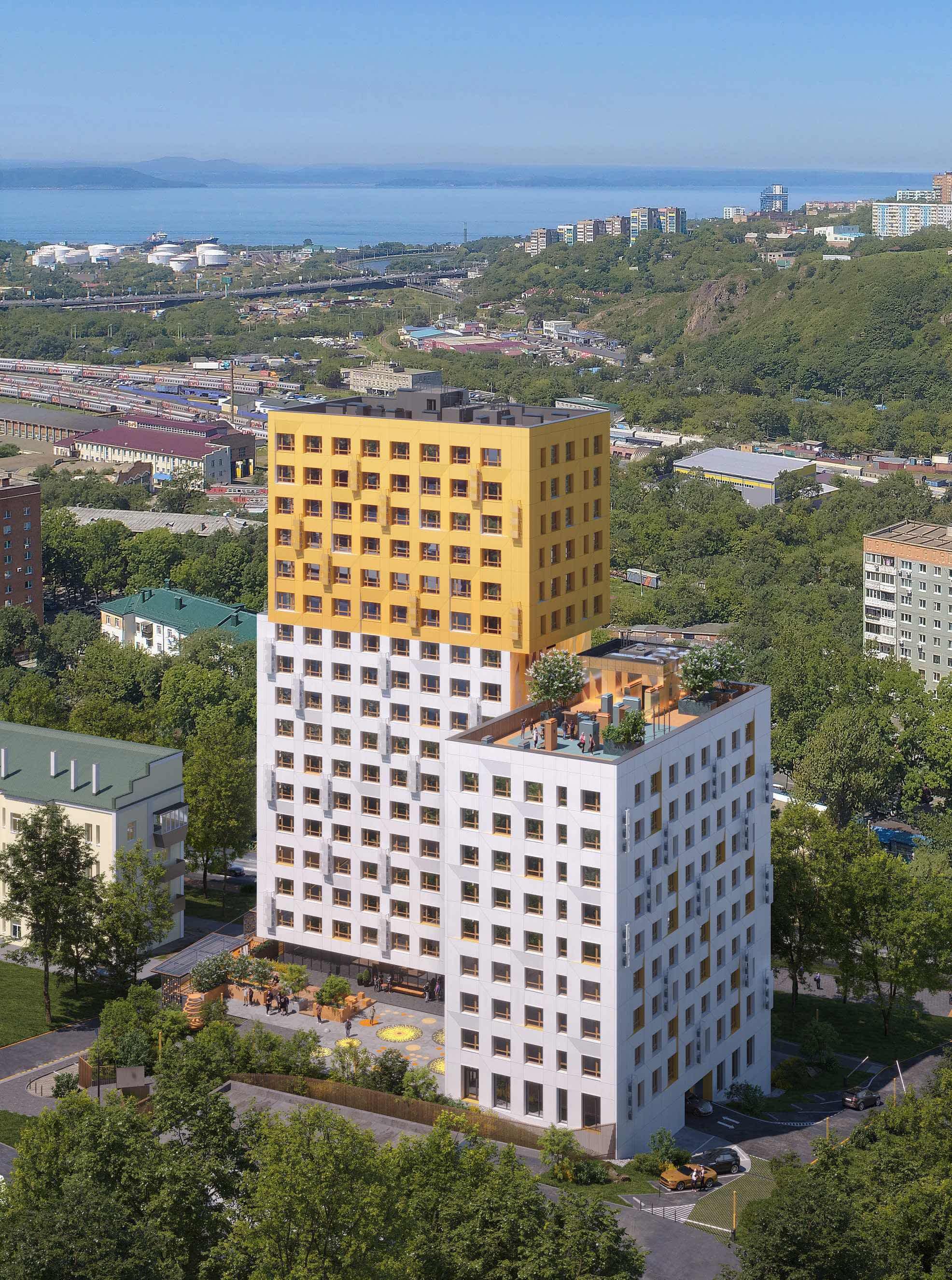Жилой комплекс Мёд, (г. Владивосток)