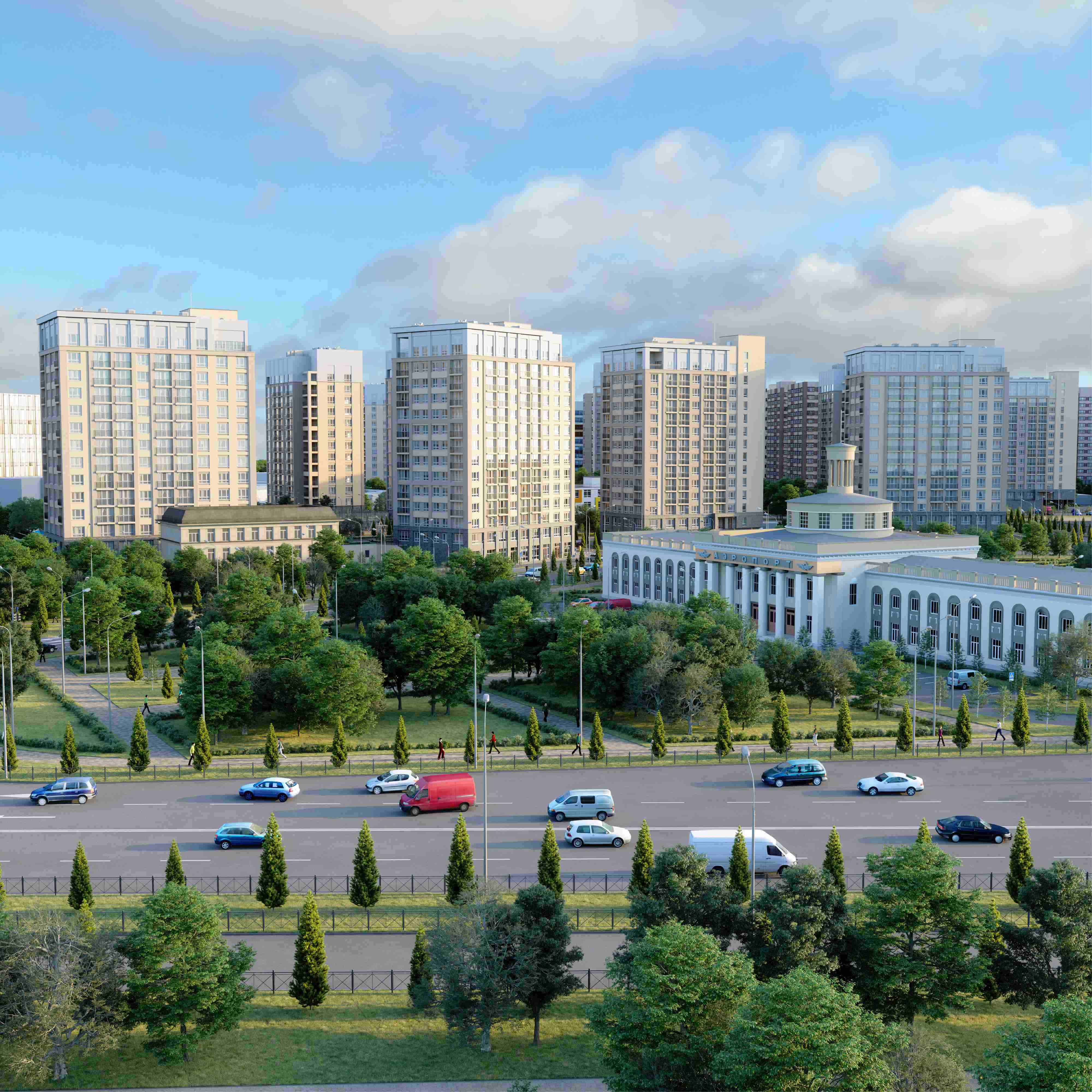 Жилой комплекс Легендарный-северный, (г. Новосибирск)