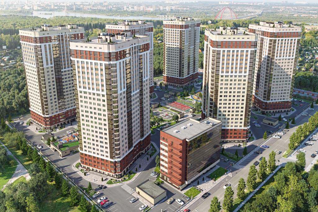 Жилой комплекс Новосибирск, ул Аникина, блок-секц. 3а,3б,3в, (г. Новосибирск)