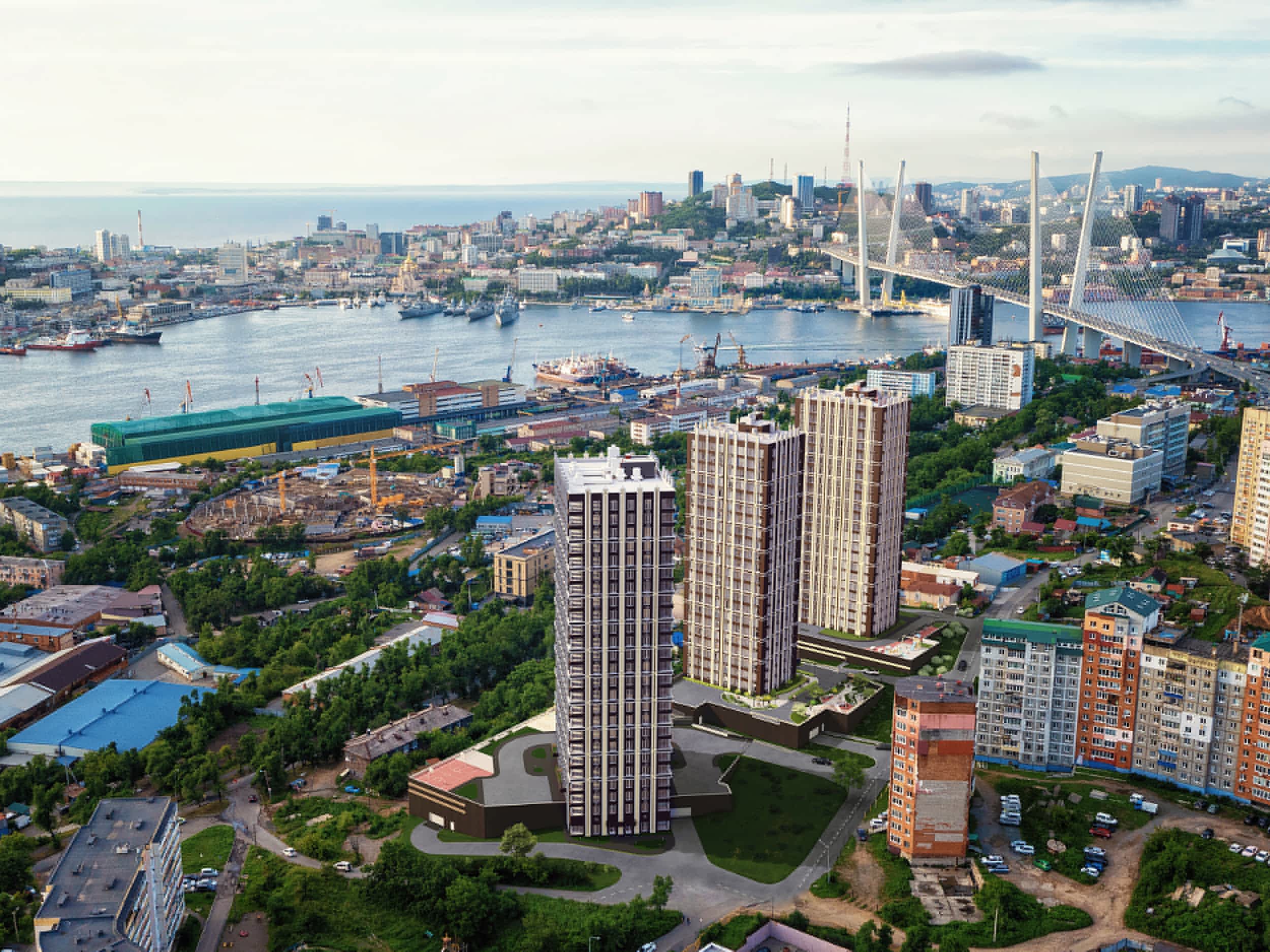 Жилой комплекс Порт мэй (port may), (г. Владивосток)