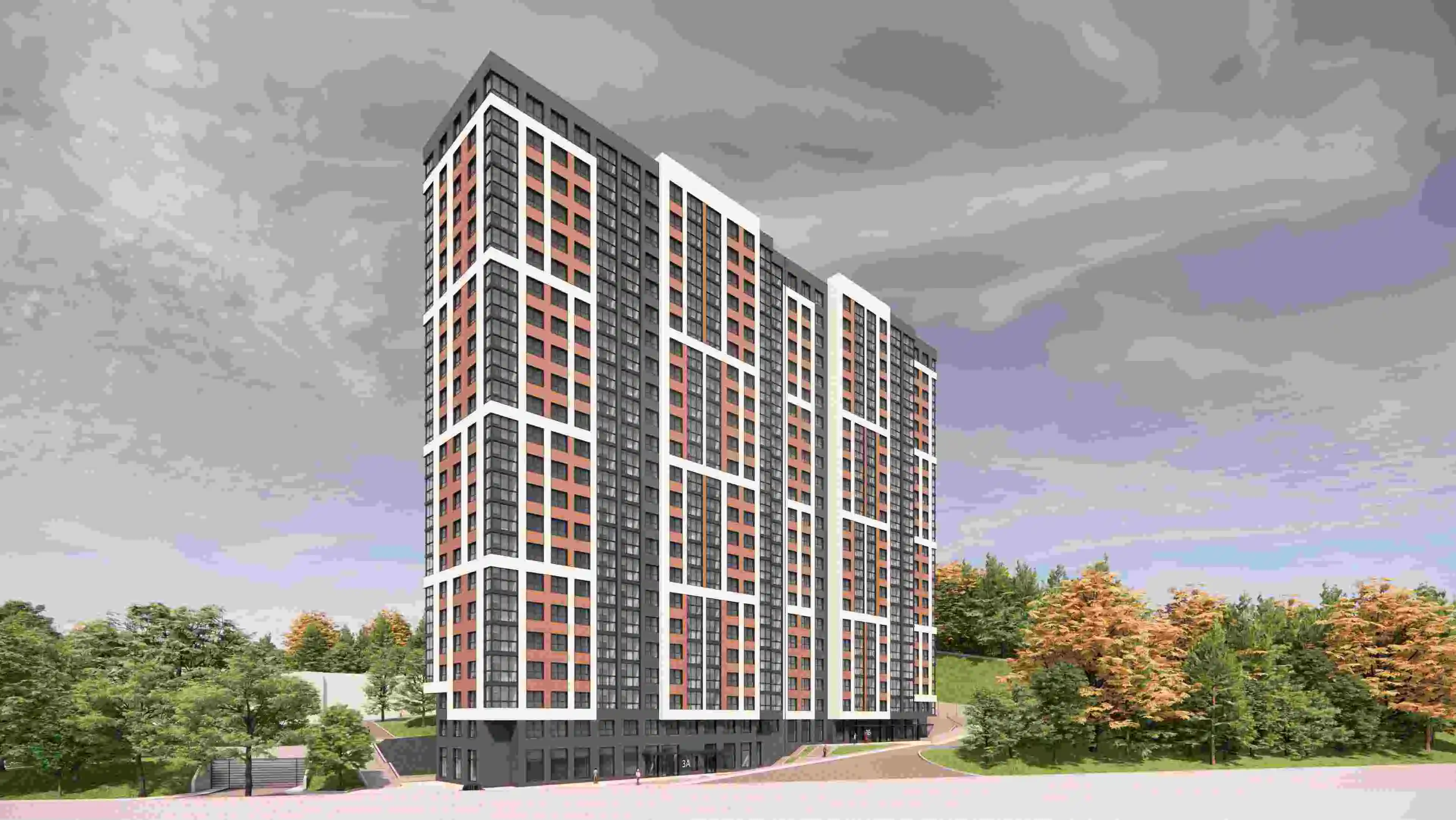 ЖК Гринхилс (Greenhills), корпус 1, ввод в эксплуатацию: II кв. 2026, продажа квартир - 325 кв.