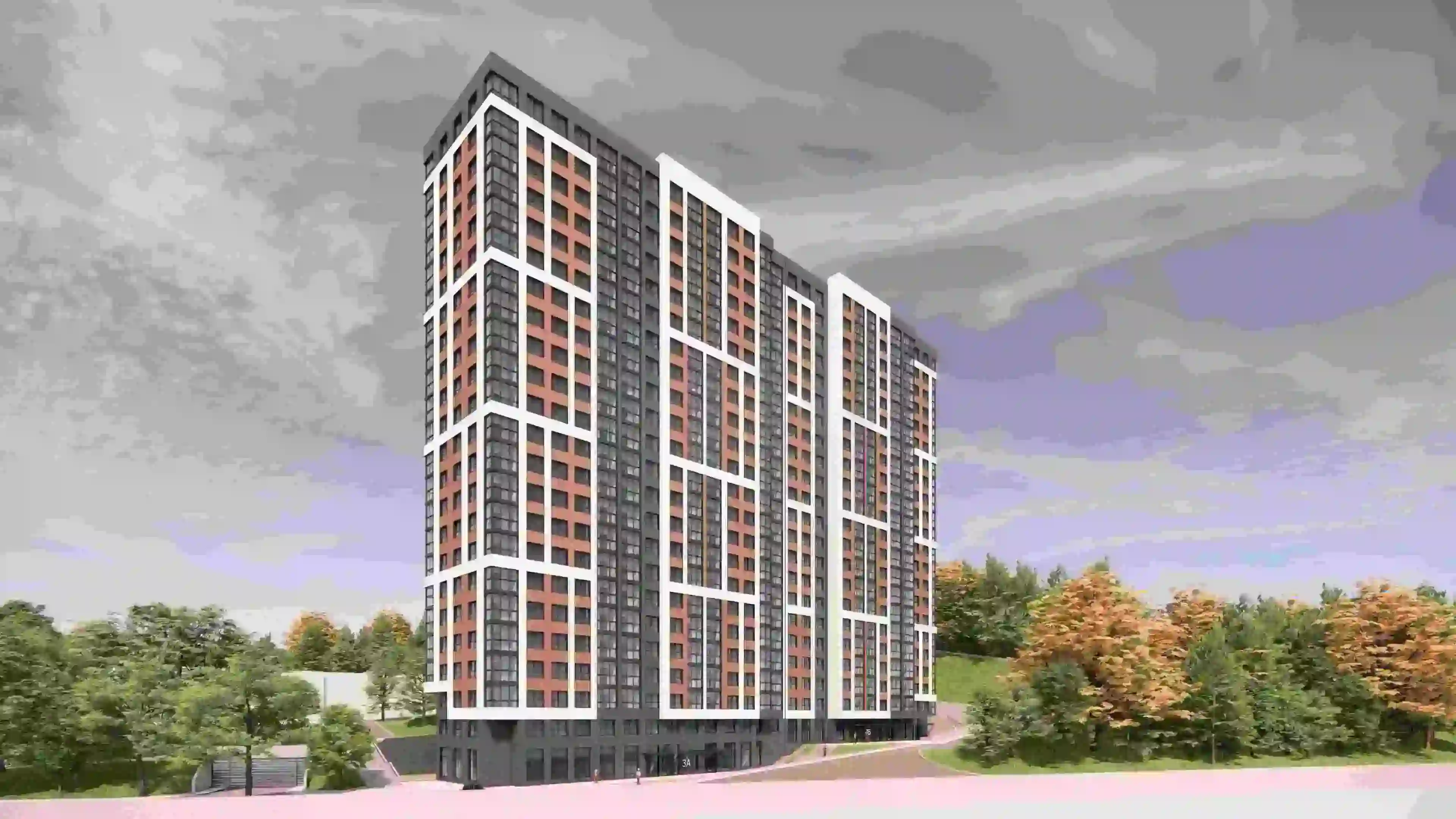 ЖК Гринхилс (Greenhills), корпус 3, ввод в эксплуатацию: 31 марта 2027 г., продажа квартир - 959 кв.